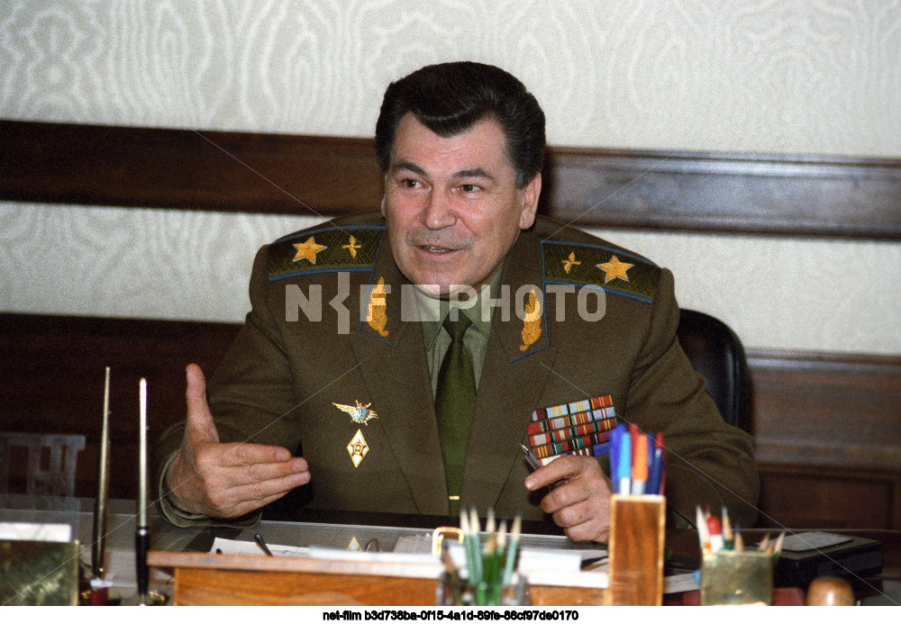 Министр обороны СССР Е.И. Шапошников