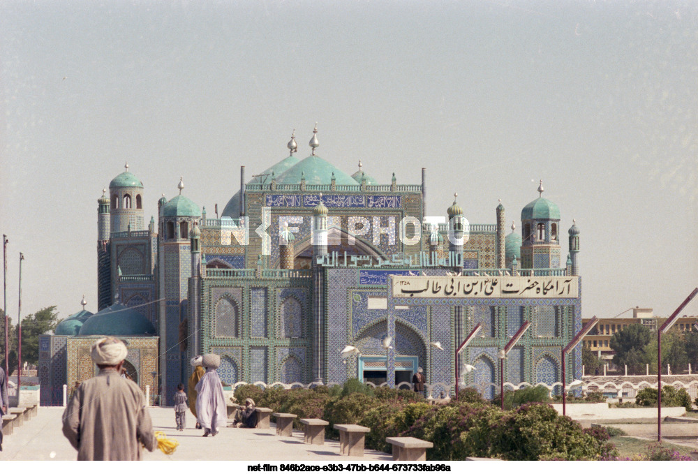 Blue Mosque in Mazar-i-Sharif