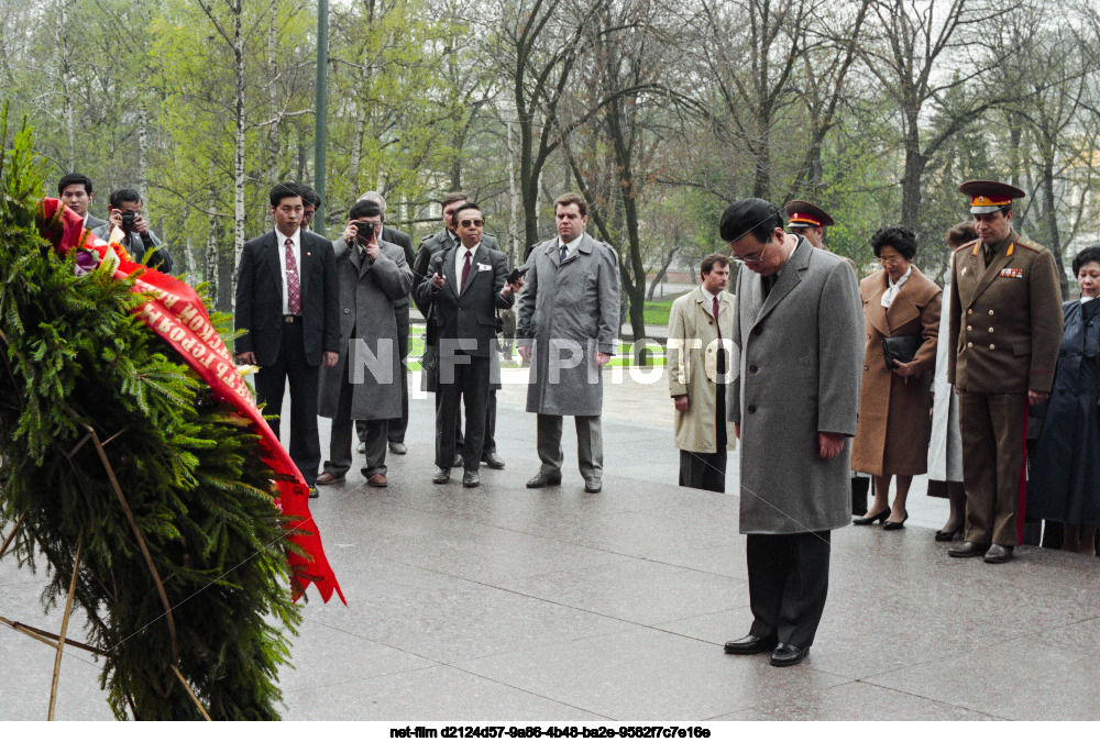 Li Peng's visit to the USSR