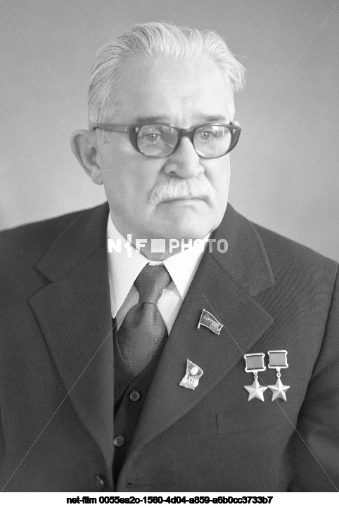 Minister of Social Security of the Ukrainian SSR A.F. Fedorov