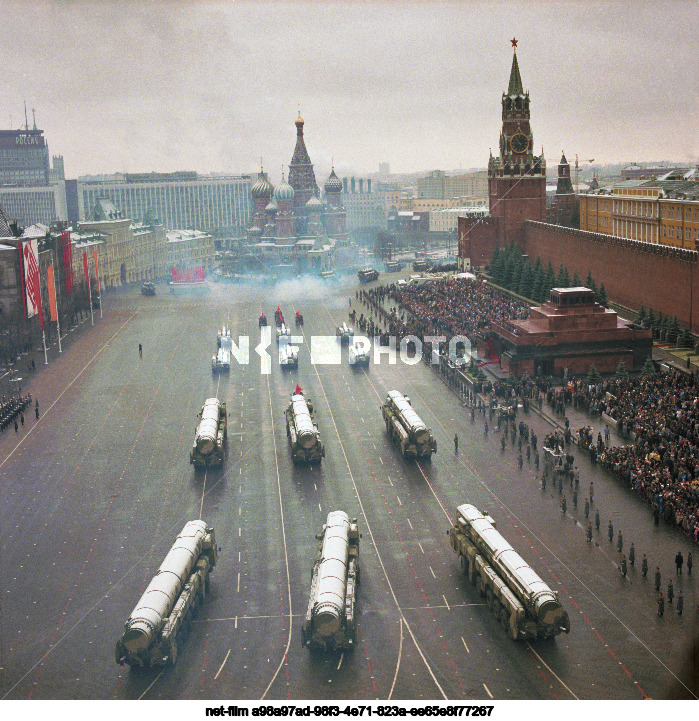 Celebrating November 7th in Moscow