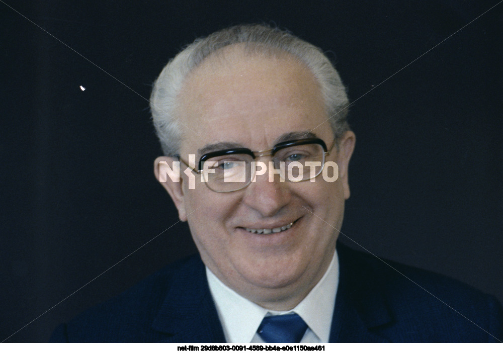 Chairman of the KGB under the Council of Ministers of the USSR Yu.V. Andropov