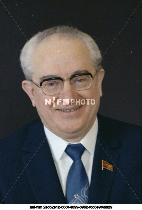Chairman of the KGB under the Council of Ministers of the USSR Yu.V. Andropov