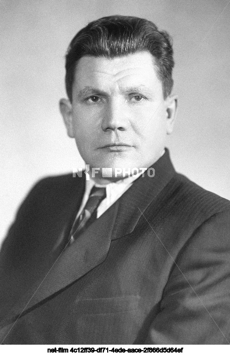 Министр машиностроения СССР Н.Н. Смеляков