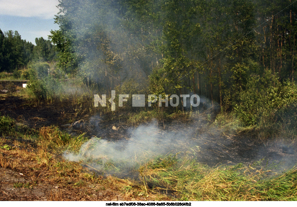 Wildfires in the Kemerovo region