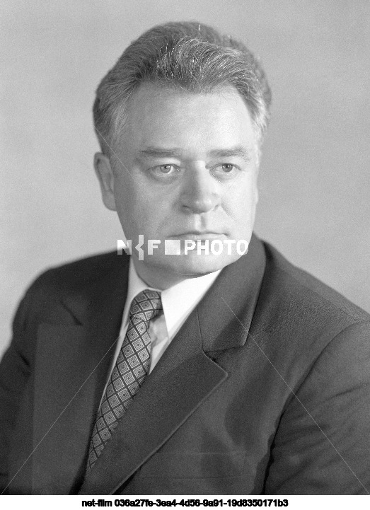 Minister of Radio Industry of the USSR P.S. Pleshakov