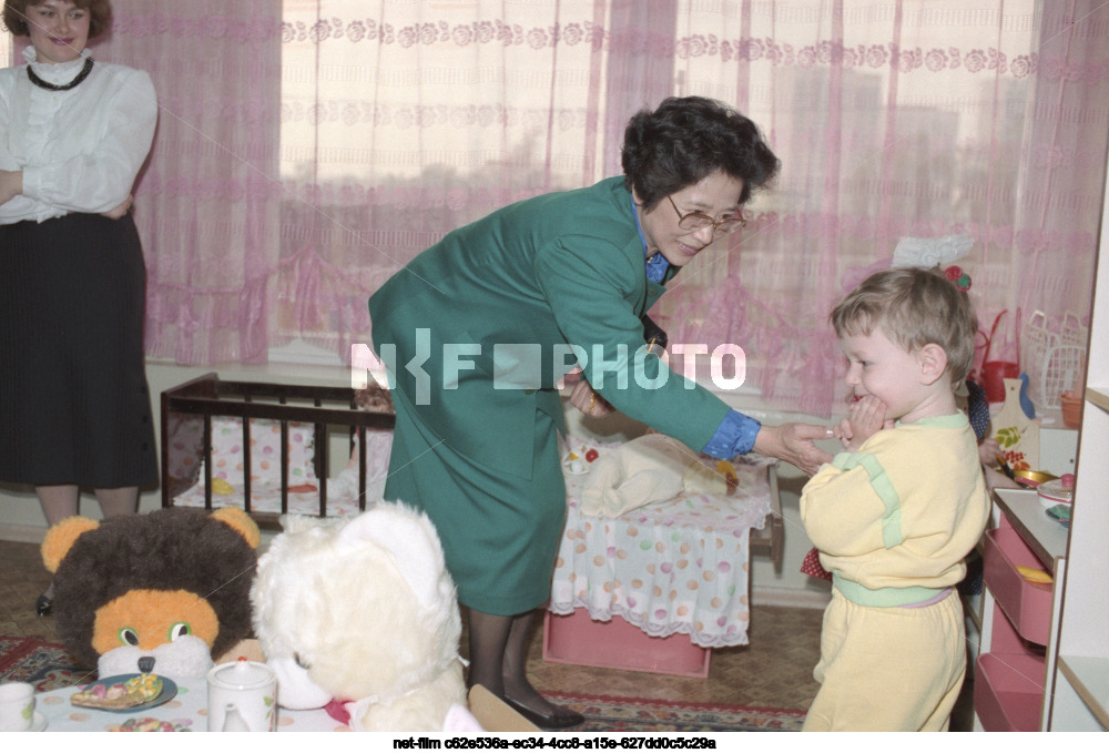 Li Peng's visit to the USSR