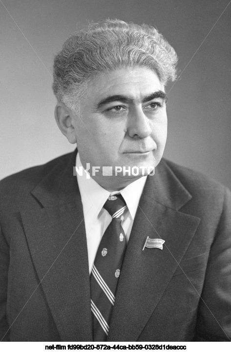 Chairman of the Presidium of the Supreme Council of the Armenian SSR B.E. Sarkisov