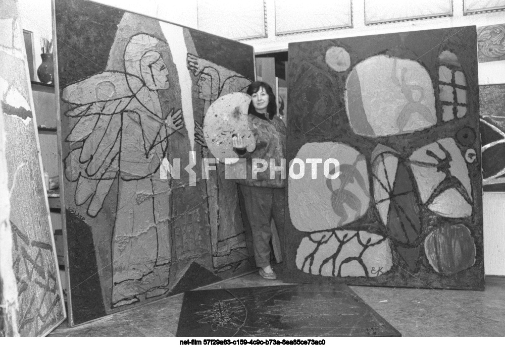 Художница-авангардистка Е.М. Келлер