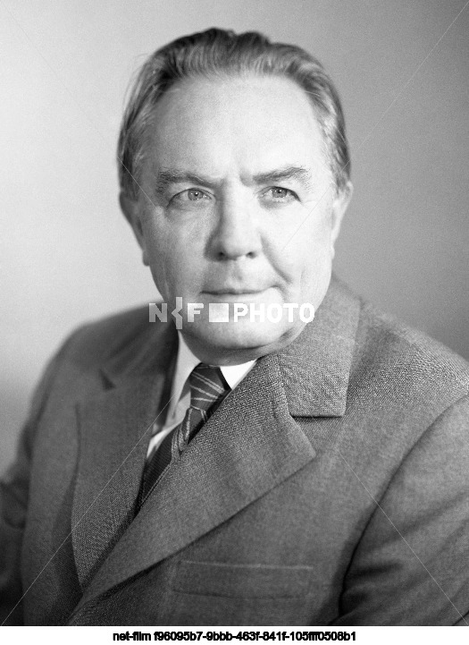 Chairman of the Council for Religious Affairs under the Council of Ministers of the USSR V.A. Kuroedov