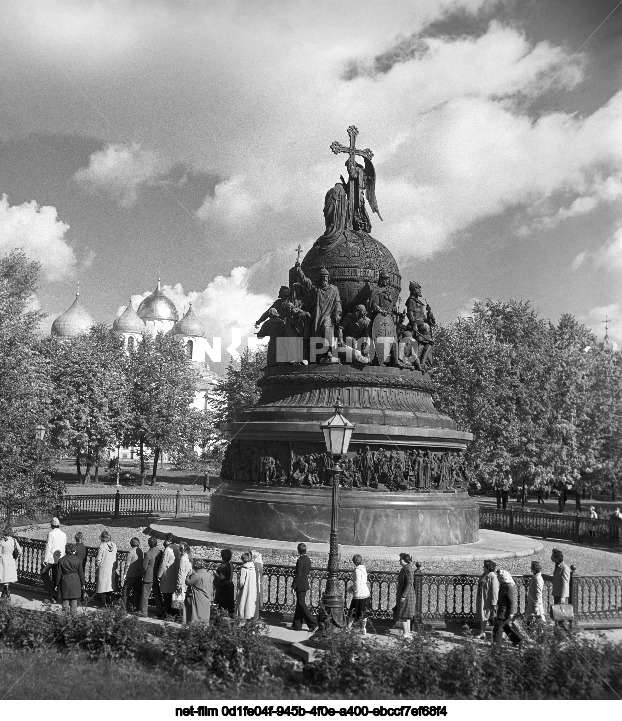 Monument "Millennium of Russia" in Novgorod