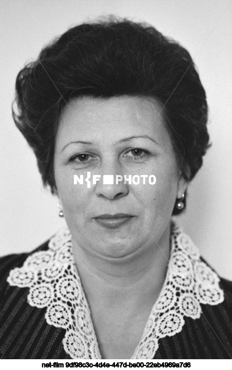 Deputy Chairman of the Supreme Council of the RSFSR S.P. Goryacheva