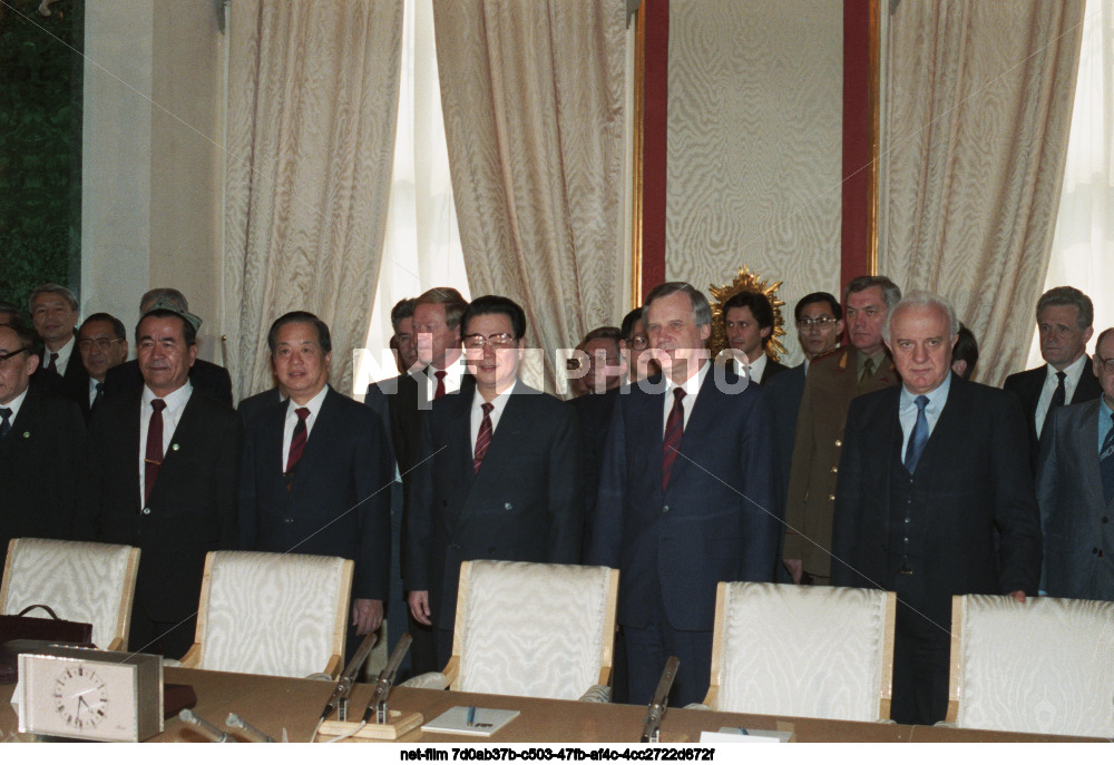 Li Peng's visit to the USSR