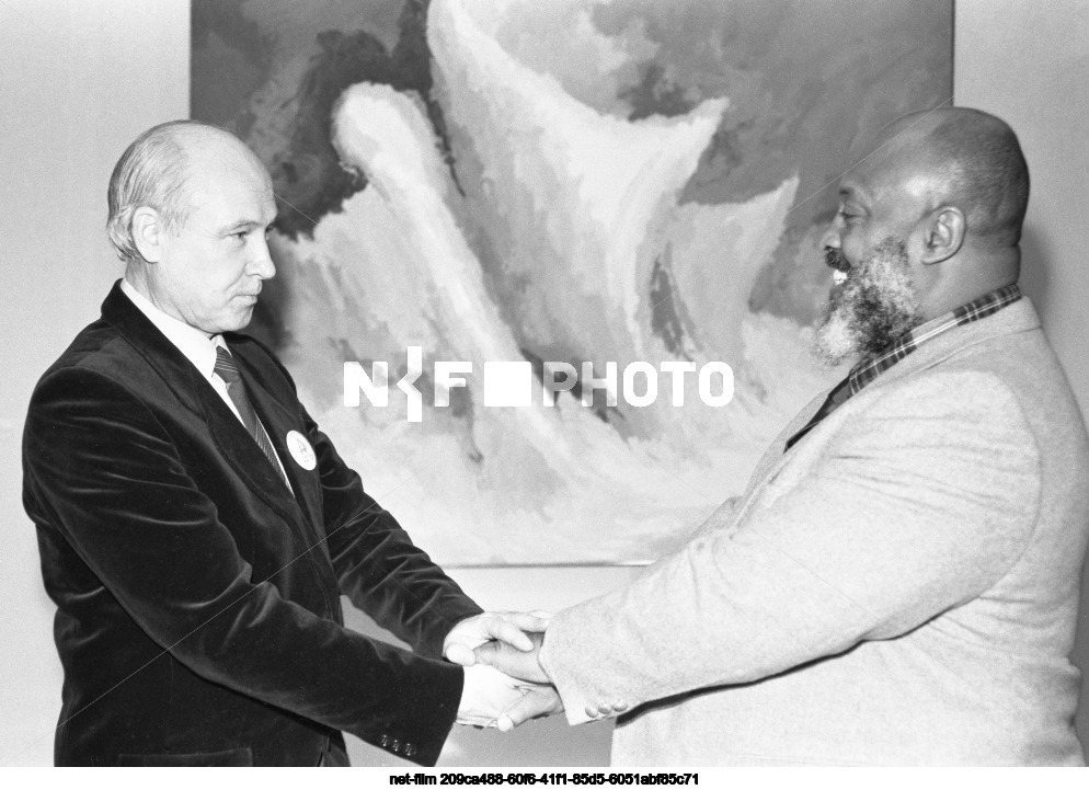 Art exhibition "Washington-Moscow" in Moscow
