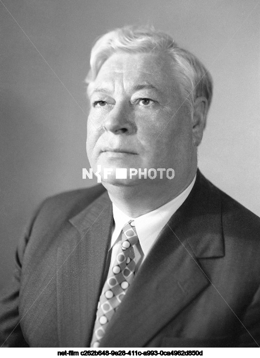 First Secretary of the Central Committee of the Communist Party of the Lithuanian SSR P.P. Grishyavichus
