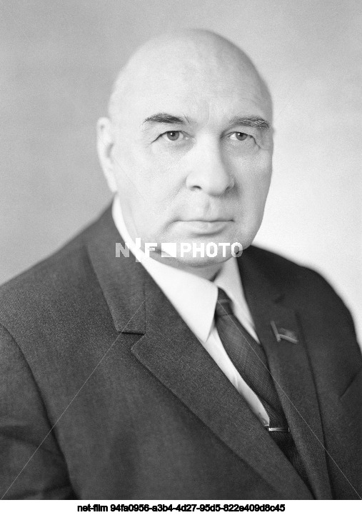 Министр транспортного строительства СССР Е.Ф. Кожевников