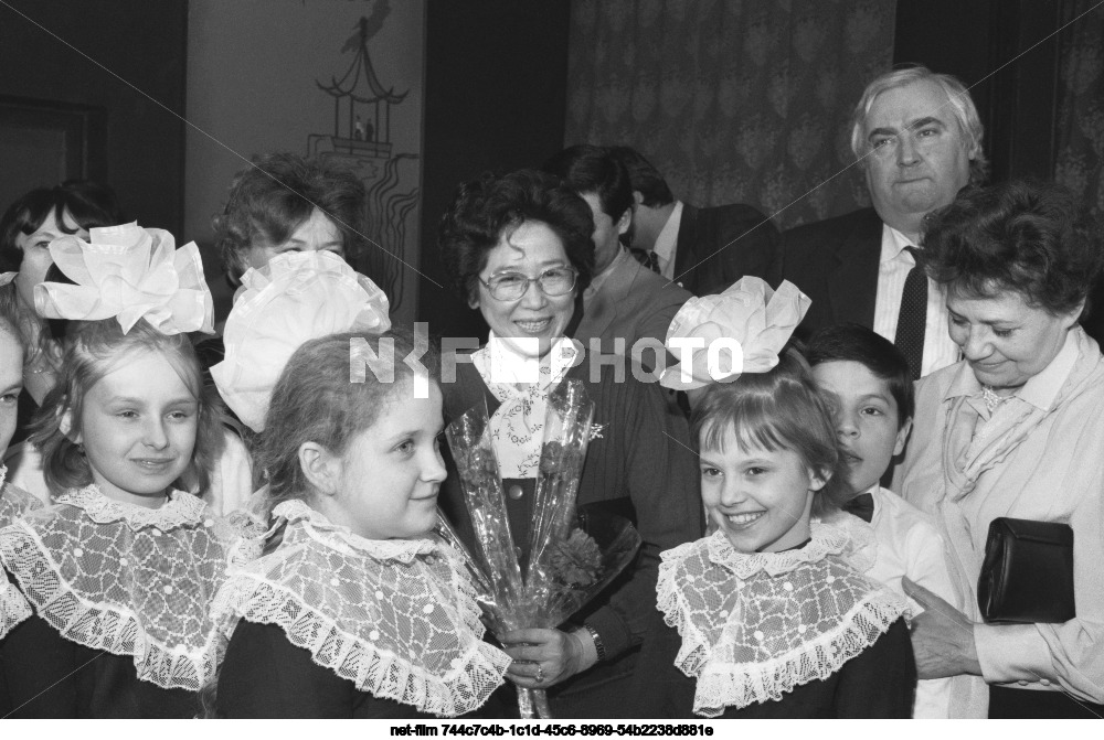 Li Peng's visit to the USSR