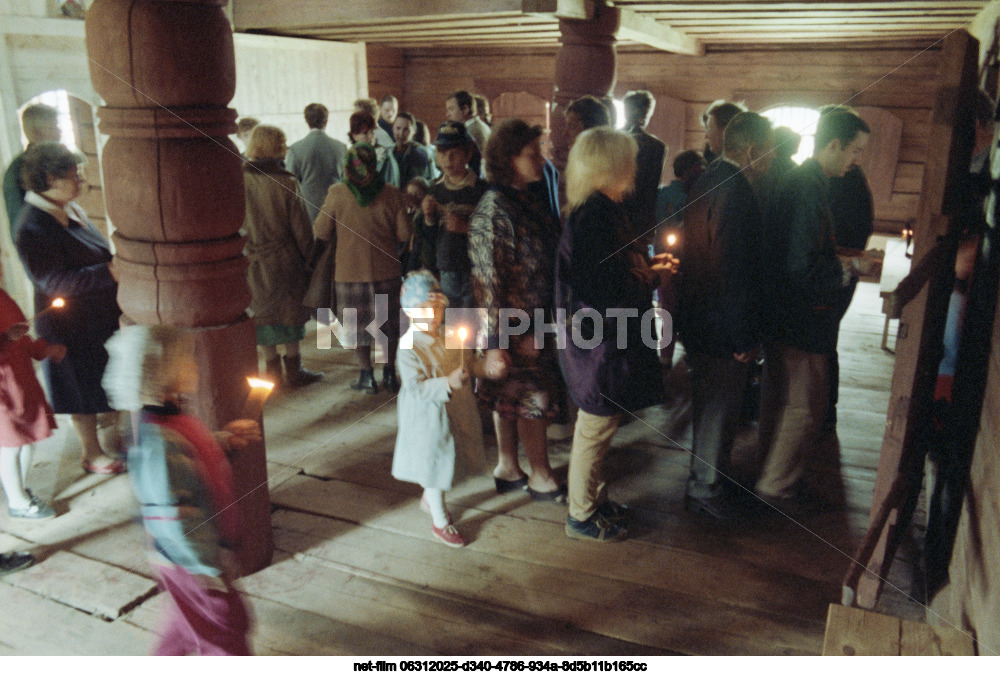 Celebration dedicated to the 500th anniversary of St. George's Church in the Leningrad Region