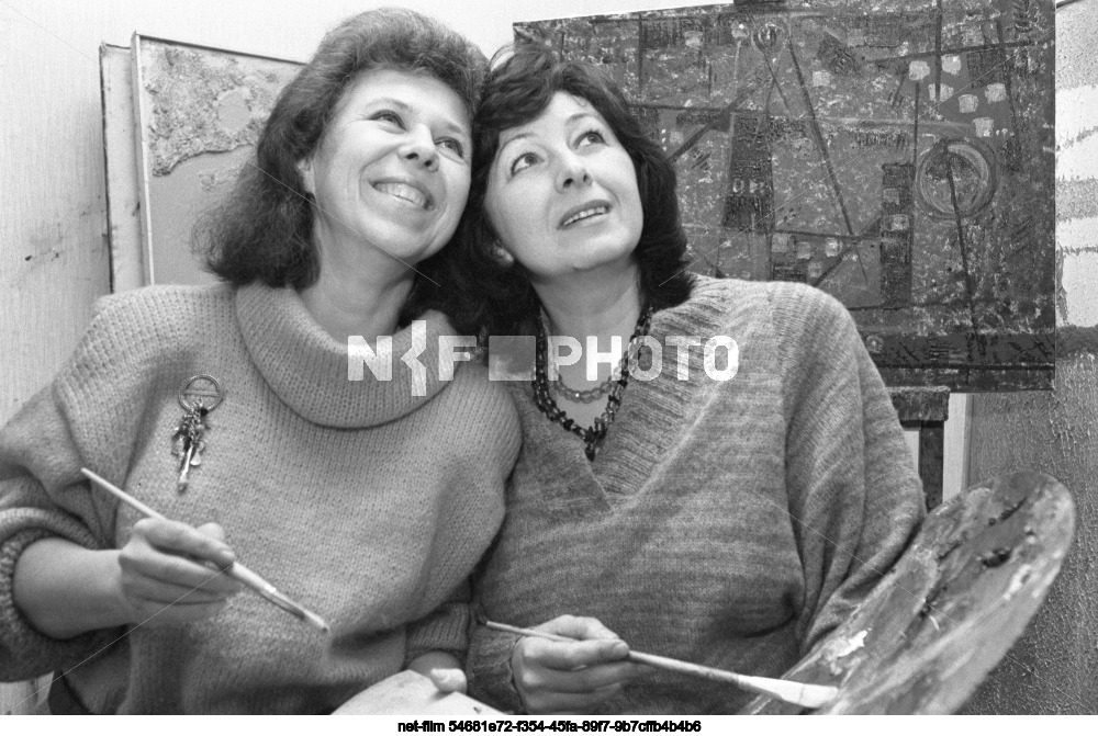 Художницы-авангардистки С.Н. Калистратова и Е.М. Келлер