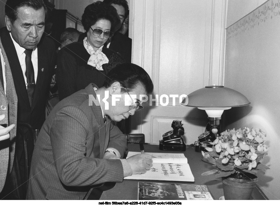 Li Peng's visit to the USSR