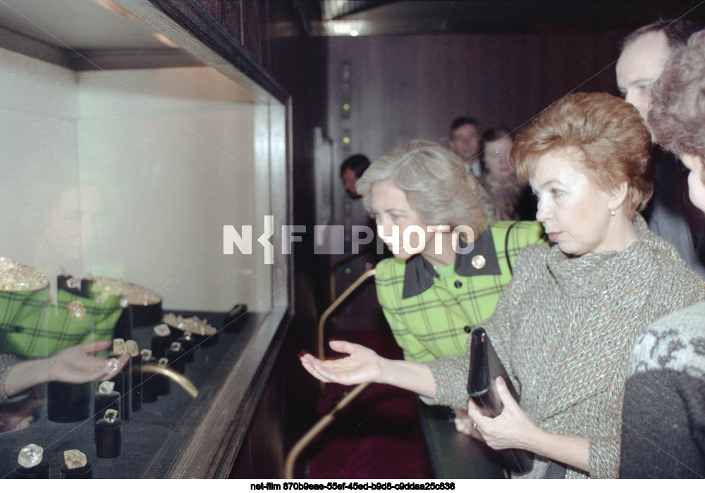 Визит королевы-консорта Испании Софии в СССР