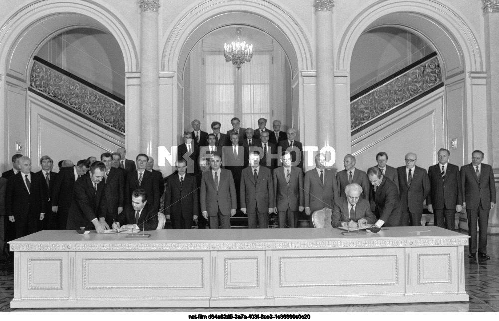 N. Ceausescu's visit to the USSR