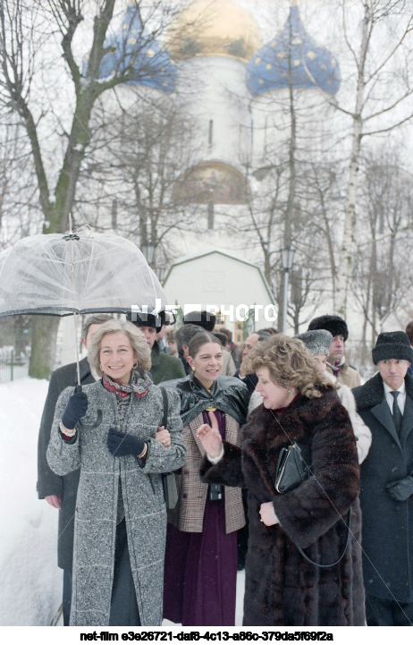 Визит королевы-консорта Испании Софии в СССР