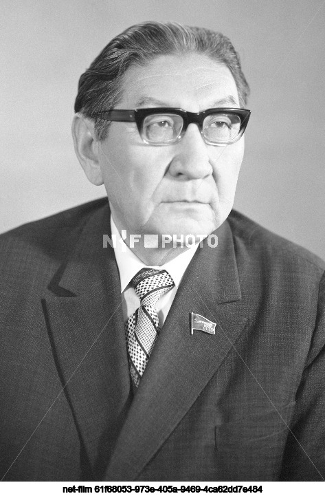 Chairman of the Presidium of the Supreme Council of the Kirghiz SSR T.K. Kulatov