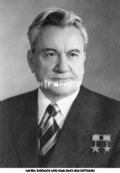 First Secretary of the Central Committee of the Communist Party of Kazakhstan D.A. Kunayev