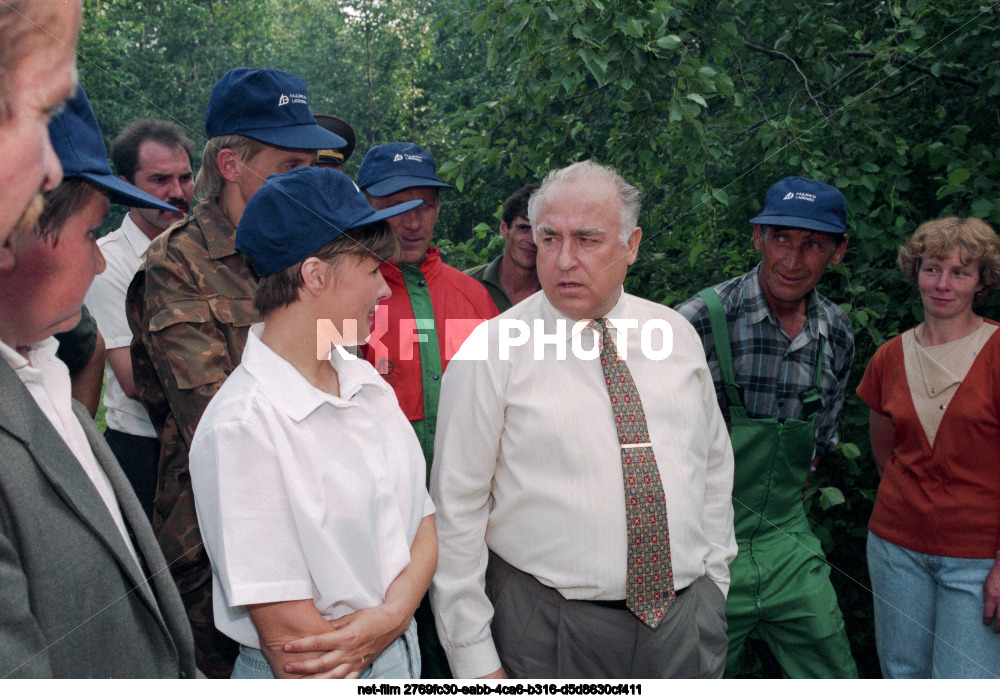 V. S. Chernomyrdin's trip to Karelia