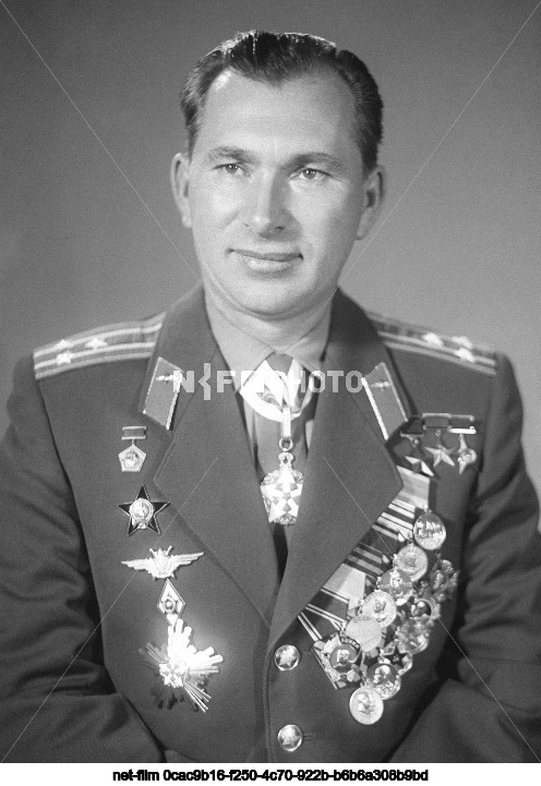 USSR pilot-cosmonaut P.I. Belyaev