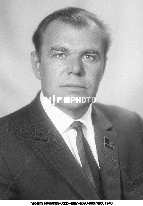 Minister of Industrial Construction of the USSR A.M. Tokarev