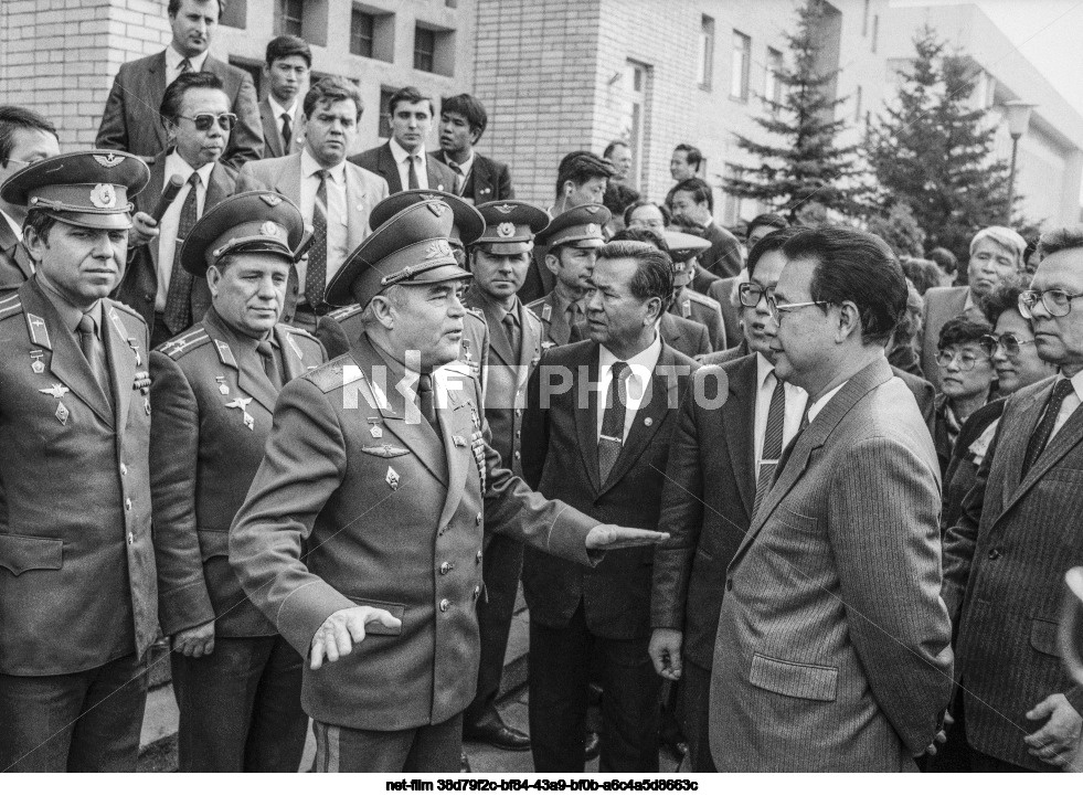 Li Peng's visit to the USSR