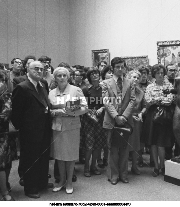 Выставка "Европейское искусство XIX-XX веков" в Москве