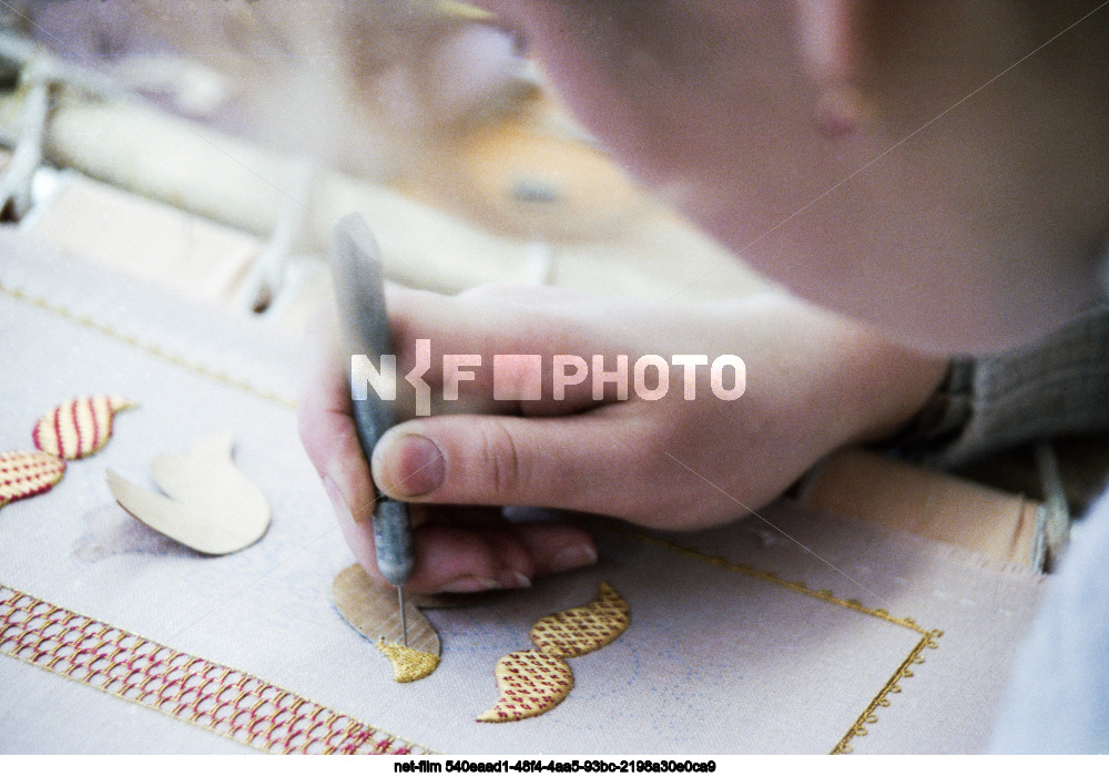 Vocational school of artistic embroidery in Torzhok