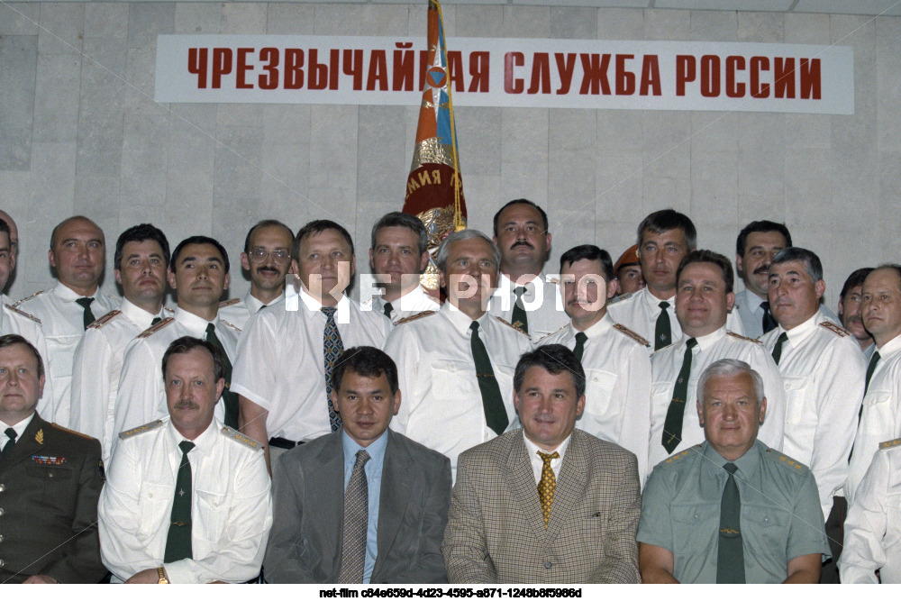 Выпуск офицеров Академии гражданской защиты МЧС России в Москве