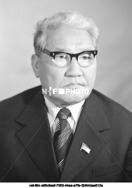 First Secretary of the Buryat Regional Committee of the CPSU A.U. Modogoev