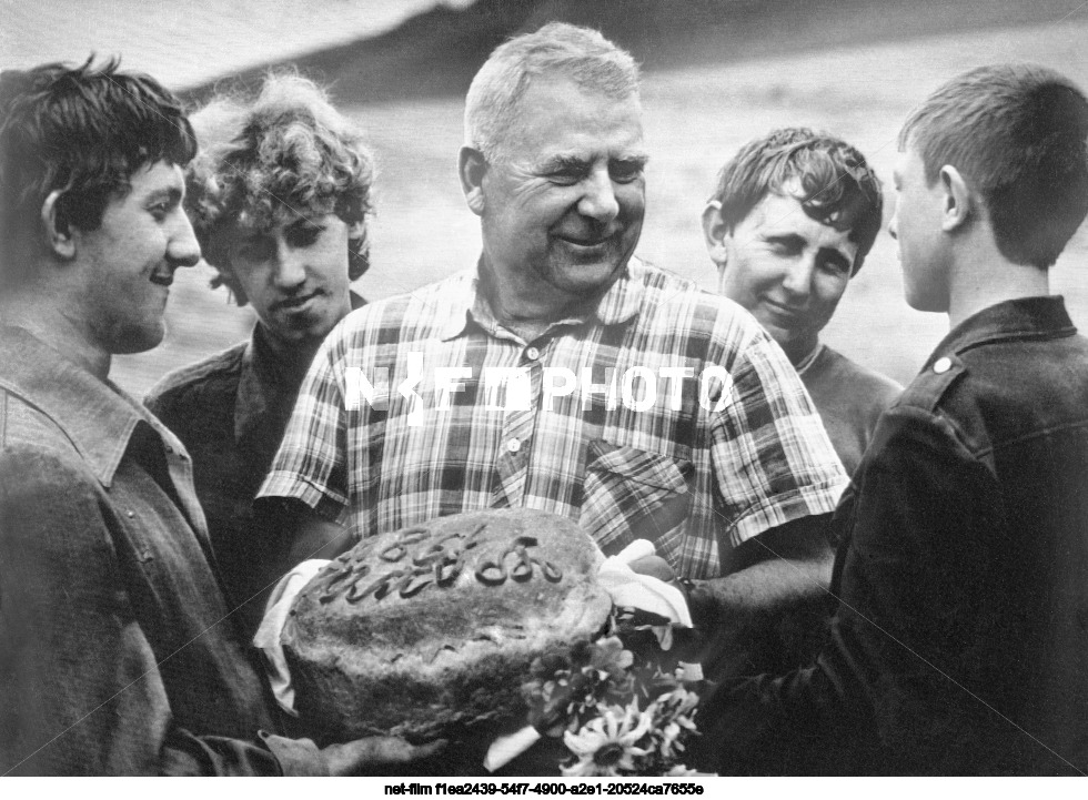 Harvesting in the Altai region