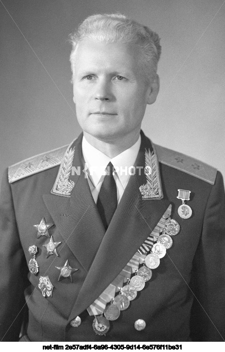 Chief of the Main Directorate of Border Troops - Chief of the Border Troops of the KGB of the USSR V.A. Matrosov
