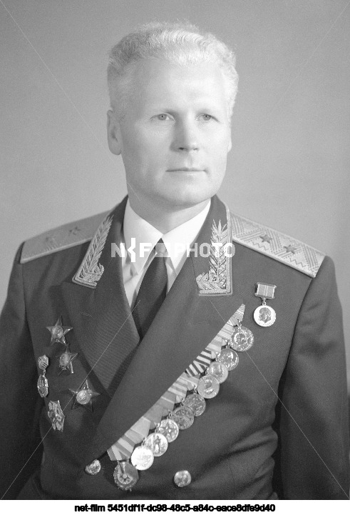 Chief of the Main Directorate of Border Troops - Chief of the Border Troops of the KGB of the USSR V.A. Matrosov