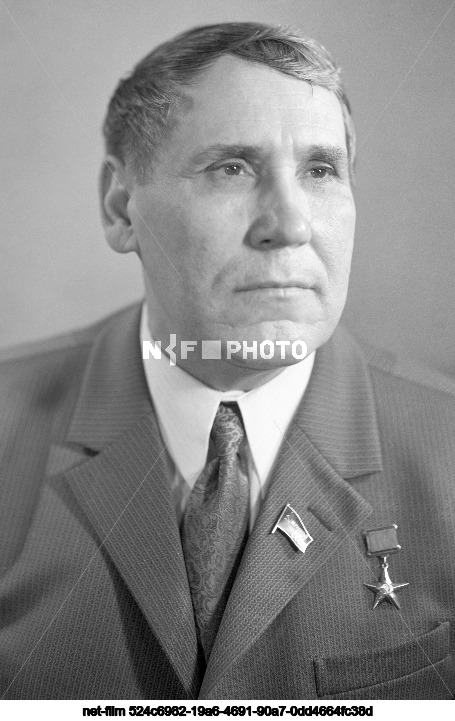 First Secretary of the Novosibirsk Regional Committee of the CPSU F.S. Goryachev