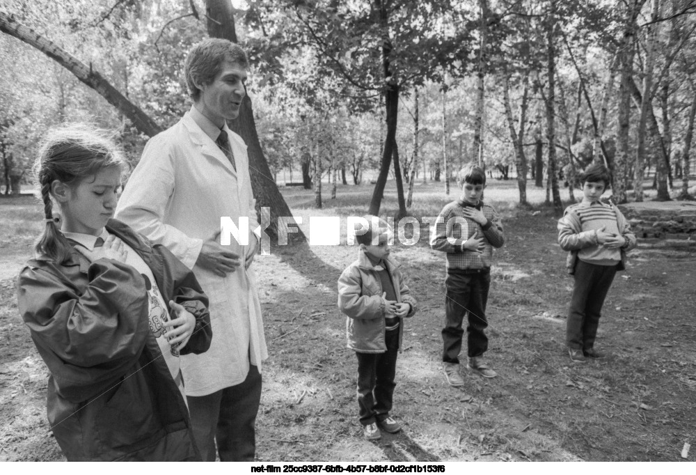 Center for rehabilitation treatment for children with bronchial asthma in Moscow