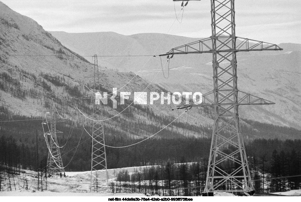 Строительство энергомоста Братск - Хани в Читинской области