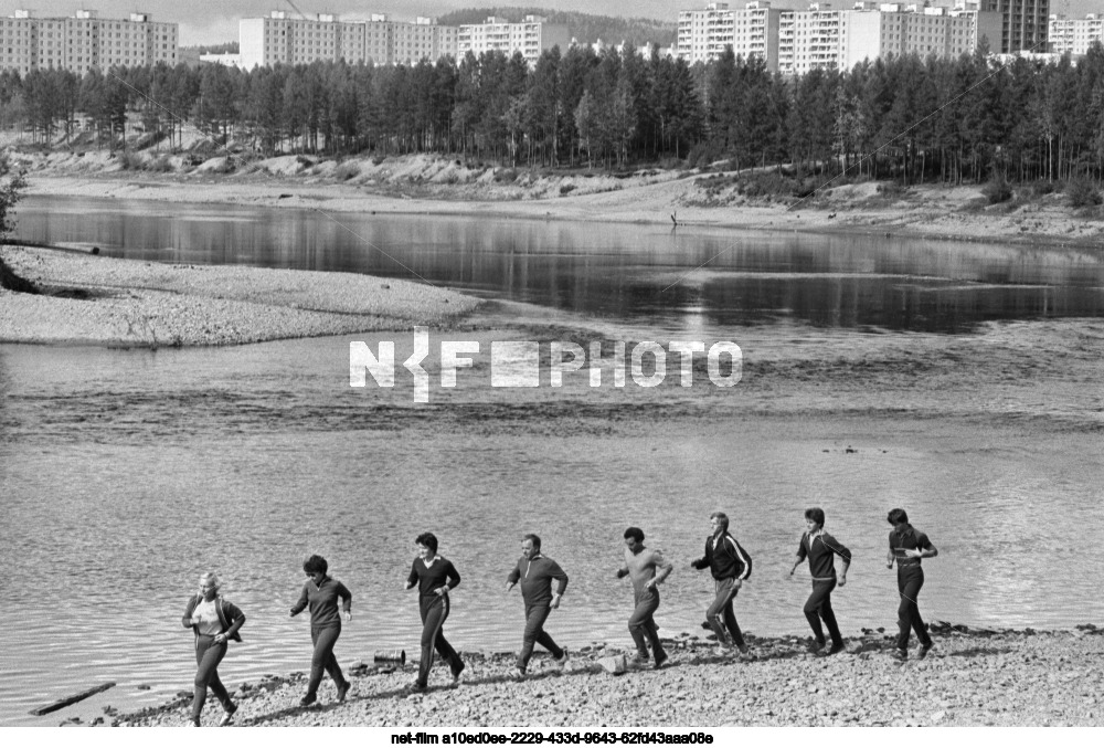 Running club in Tynda