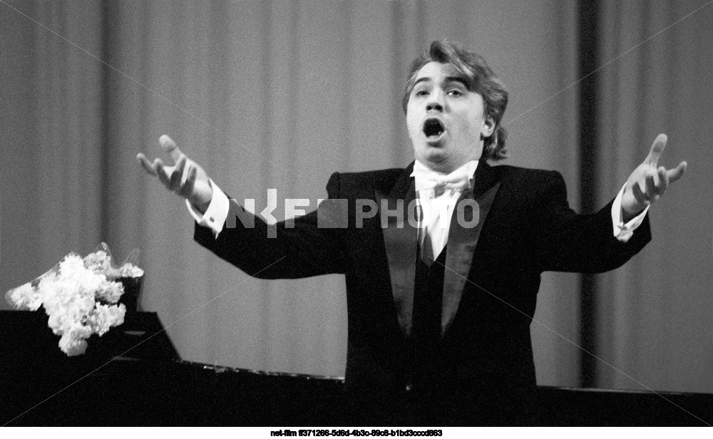 Opera singer D.A. Hvorostovsky