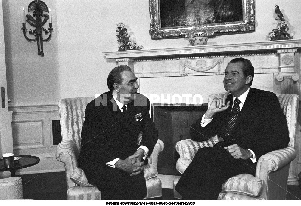 Визит Л.И. Брежнева в США