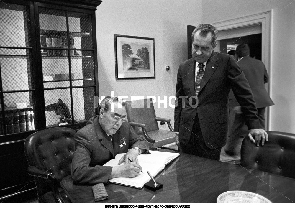 Визит Л.И. Брежнева в США