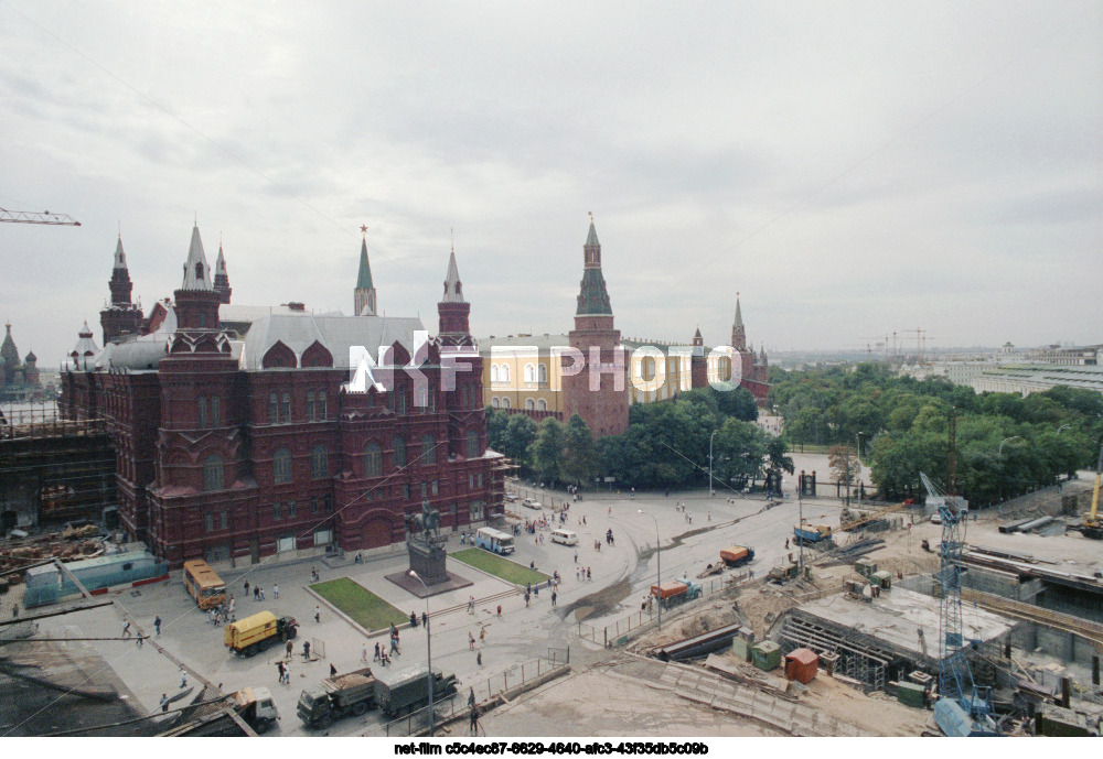 Реконструкция Манежной площади в Москве