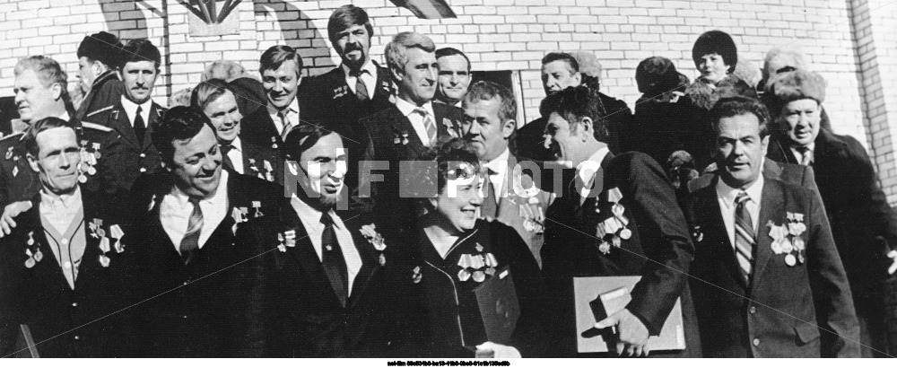 Awarding of the builders of the Baikal-Amur Mainline in Tynda