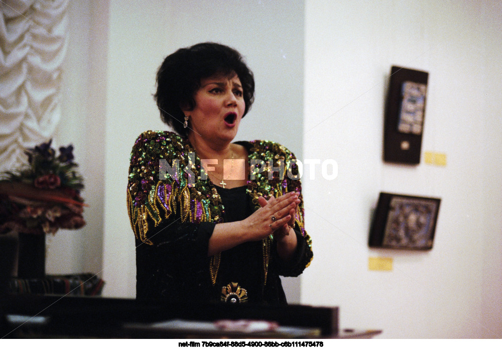 Concert of T.I. Sinyavskaya in Moscow